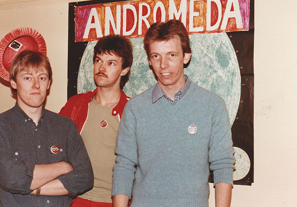 The short-lived band Andromeda